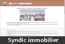  Site d'un syndic immobilier � Paris 