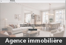  Site d'une agence immobili�re 
